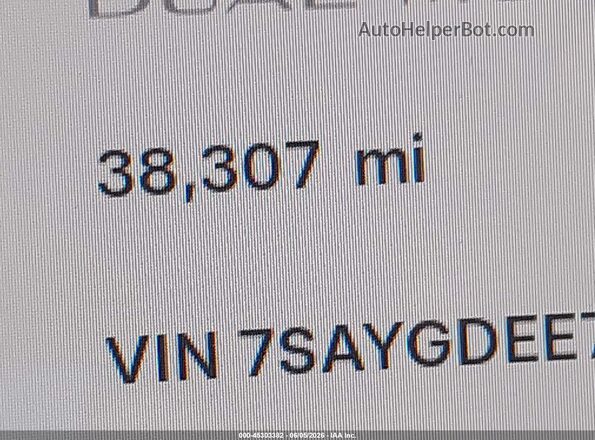7SAYGDEE7PF667849 2023 TESLA MODEL Y Red 