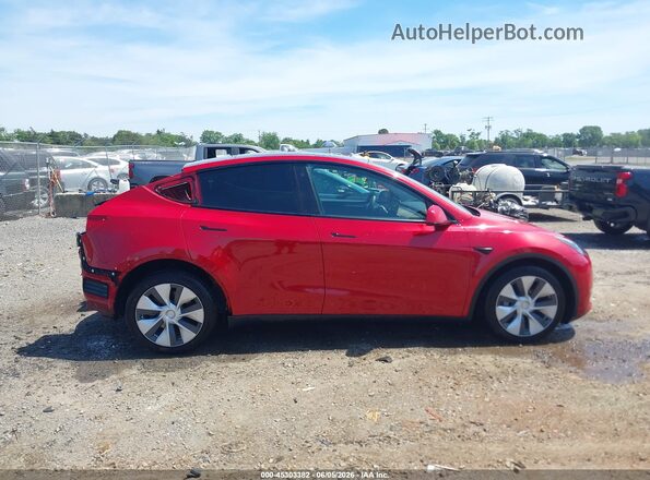 7SAYGDEE7PF667849 2023 TESLA MODEL Y Red Սալոնի 360 աստիճան տեսք