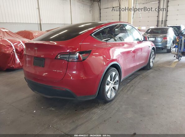 7SAYGDEE7PF798294 2023 TESLA MODEL Y Red Tył prawy