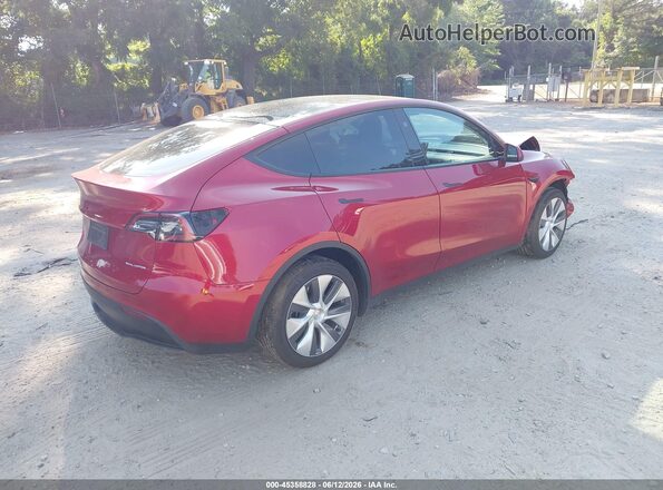 7SAYGDEE7RF047067 2024 TESLA MODEL Y Red Հետևի աջ