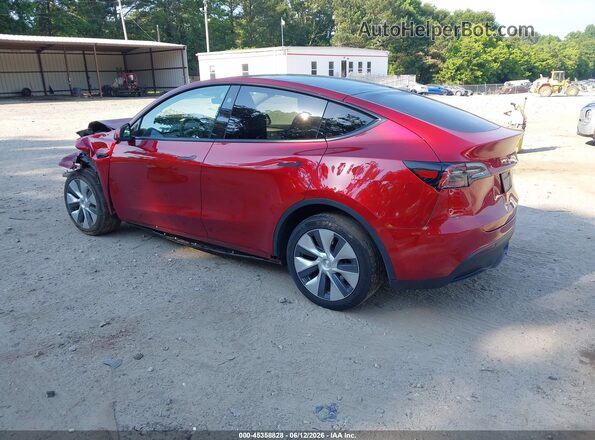 7SAYGDEE7RF047067 2024 TESLA MODEL Y Red Հետևի ձախ