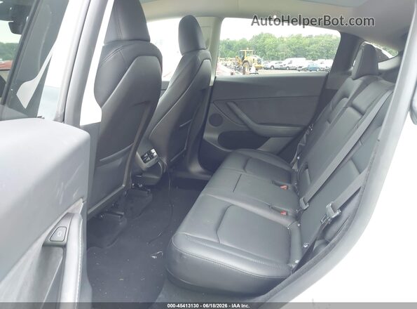 7SAYGDEE7SF220138 2025 TESLA MODEL Y Белый Вид наклейки с VIN-кодом
