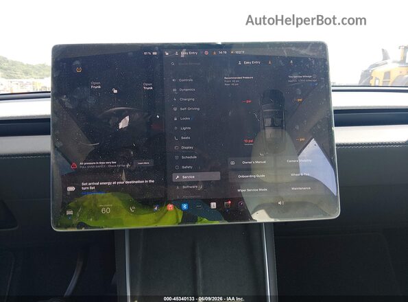7SAYGDEE7TA622045 2026 TESLA MODEL Y Черный 
