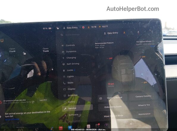 7SAYGDEE7TA622045 2026 TESLA MODEL Y Черный Вид задних сидений