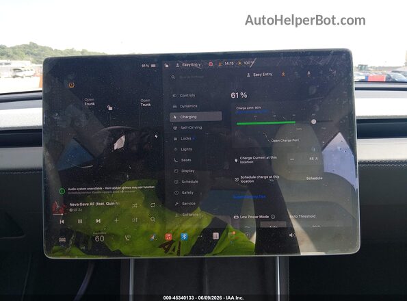 7SAYGDEE7TA622045 2026 TESLA MODEL Y Черный 