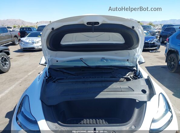 7SAYGDEE8NF449299 2022 TESLA MODEL Y Белый Вид сзади