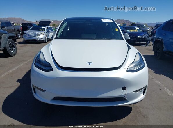 7SAYGDEE8NF449299 2022 TESLA MODEL Y Белый Вид щитка приборов