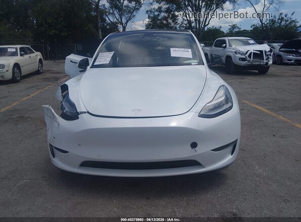 7SAYGDEE8NF481668 2022 TESLA MODEL Y Белый Вид щитка приборов