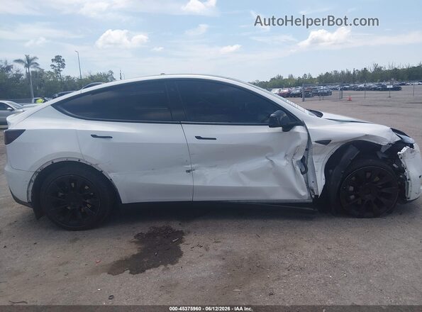 7SAYGDEE8NF481668 2022 TESLA MODEL Y Белый Вид задней части салона