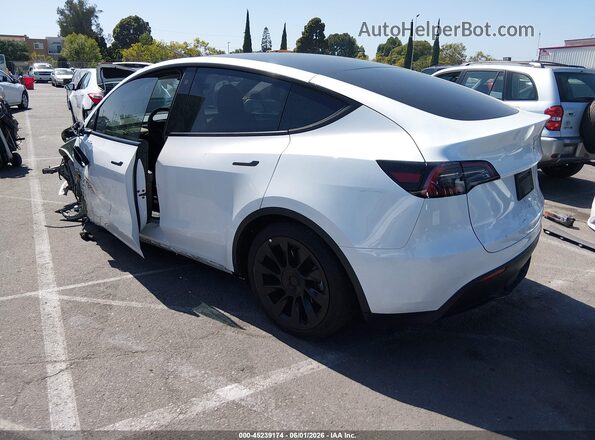 7SAYGDEE8PA025301 2023 TESLA MODEL Y White Tył lewy