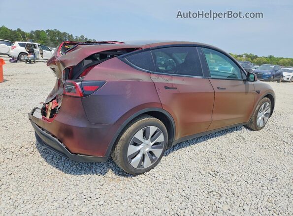 7SAYGDEE8PA026125 2023 TESLA MODEL Red Հետևի աջ