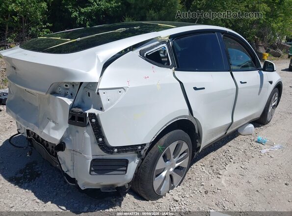 7SAYGDEE8PA120053 2023 TESLA MODEL Y White Tył prawy