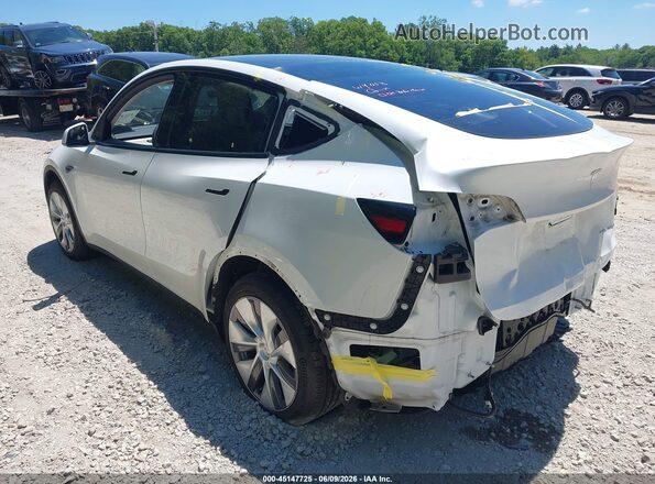 7SAYGDEE8PA120053 2023 TESLA MODEL Y White Tył lewy