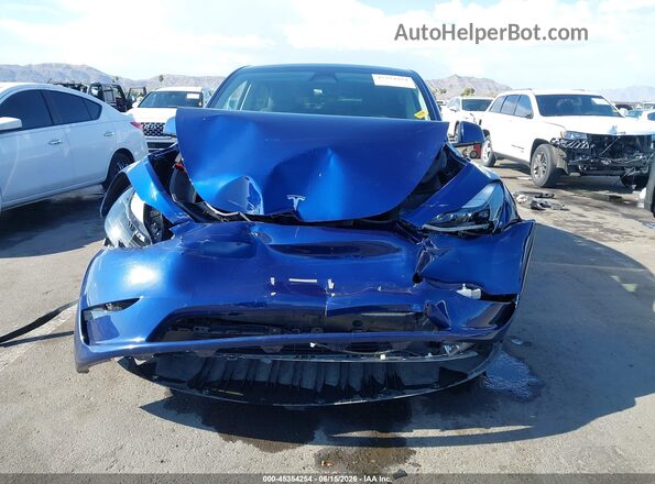 7SAYGDEE8PA185176 2023 TESLA MODEL Y Синий Вид спереди