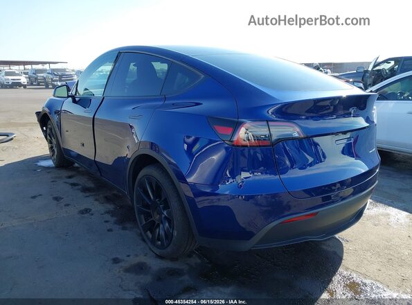 7SAYGDEE8PA185176 2023 TESLA MODEL Y Синий Задняя левая четверть