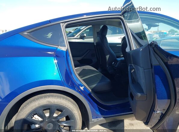 7SAYGDEE8PA185176 2023 TESLA MODEL Y Синий Вид наклейки с VIN-кодом