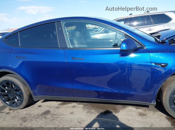 7SAYGDEE8PA185176 2023 TESLA MODEL Y Синий Вид щитка приборов