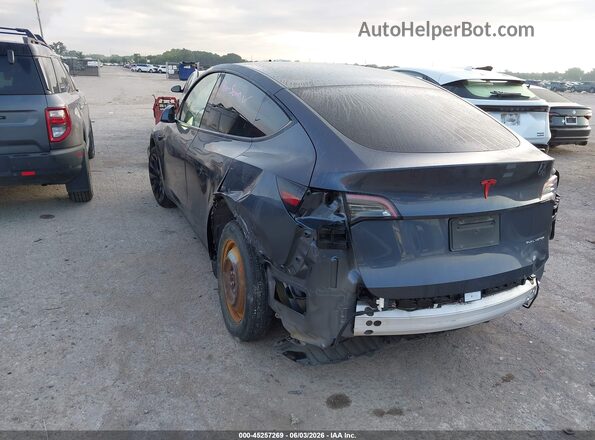 7SAYGDEE8PF639929 2023 TESLA MODEL Y Gray Trasero izquierdo