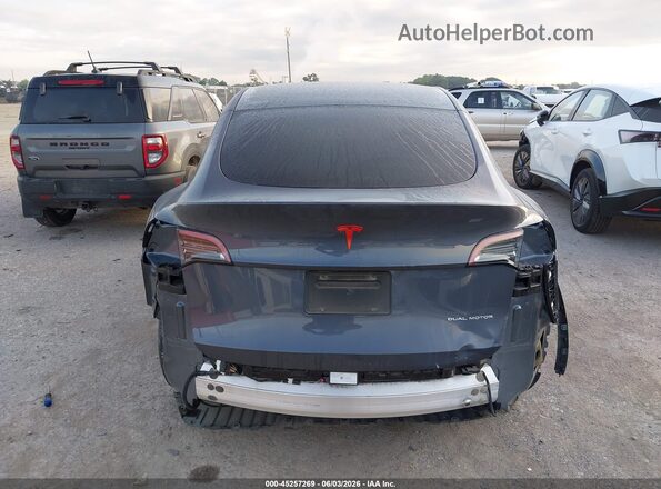 7SAYGDEE8PF639929 2023 TESLA MODEL Y Gray 