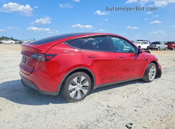 7SAYGDEE8PF708053 2023 TESLA MODEL Red Задня права чверть