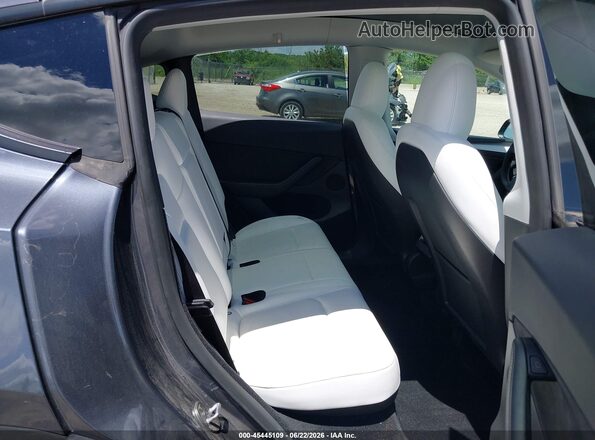 7SAYGDEE8PF807391 2023 TESLA MODEL Y Gray Widok naklejki z numerem VIN