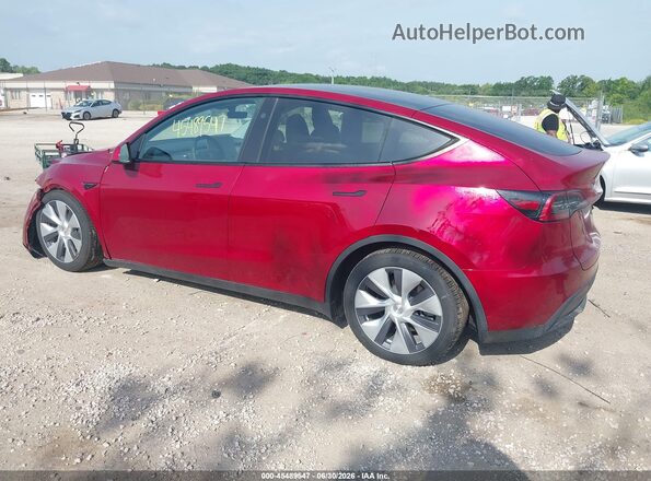 7SAYGDEE8RA275057 2024 TESLA MODEL Y Red Հետևի ձախ