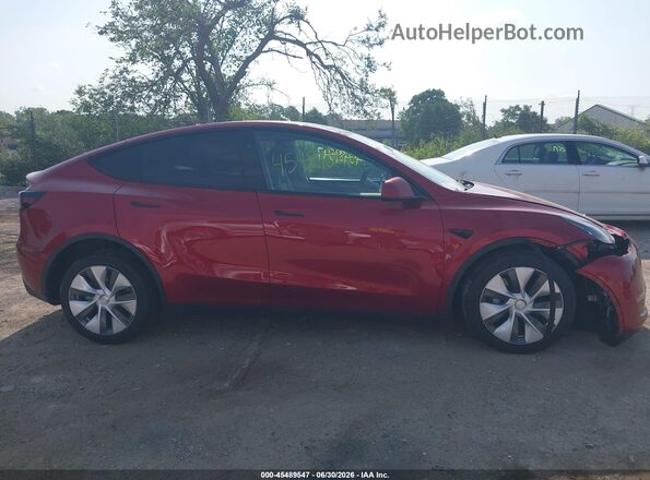 7SAYGDEE8RA275057 2024 TESLA MODEL Y Red Սալոնի 360 աստիճան տեսք