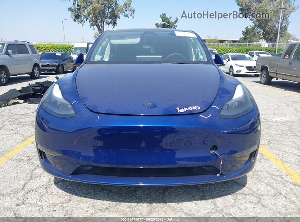 7SAYGDEE8RF152989 2024 TESLA MODEL Y Синий Вид щитка приборов