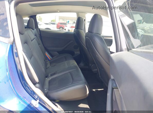7SAYGDEE8RF152989 2024 TESLA MODEL Y Синий Вид наклейки с VIN-кодом