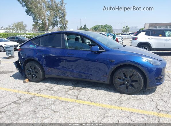 7SAYGDEE8RF152989 2024 TESLA MODEL Y Синий Вид задней части салона