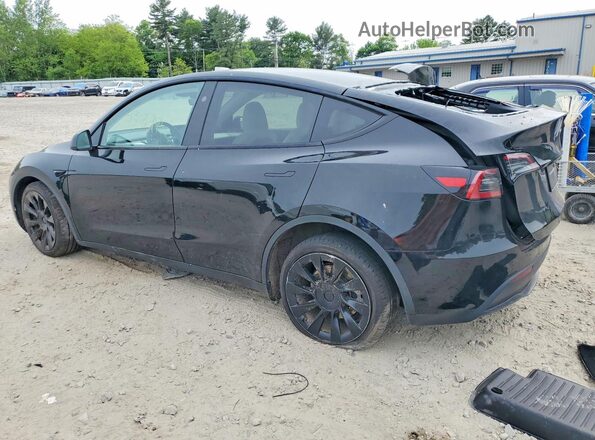 7SAYGDEE8SF297696 2025 TESLA MODEL Black Tył lewy