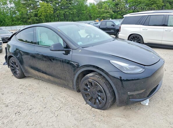 7SAYGDEE8SF297696 2025 TESLA MODEL Black Przód prawy