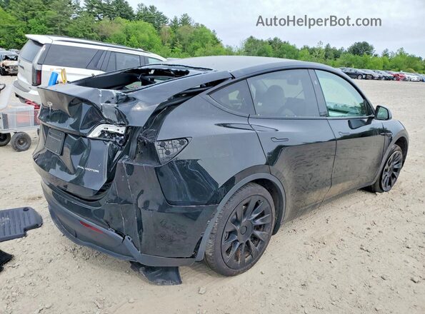 7SAYGDEE8SF297696 2025 TESLA MODEL Black Tył prawy