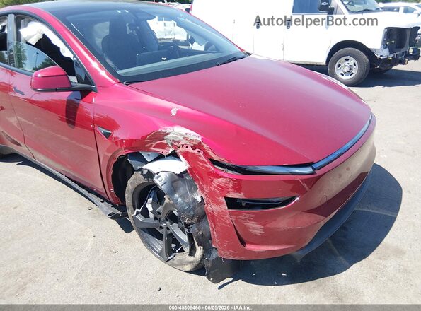 7SAYGDEE8TA405331 2026 TESLA MODEL Y Red Vista frontal