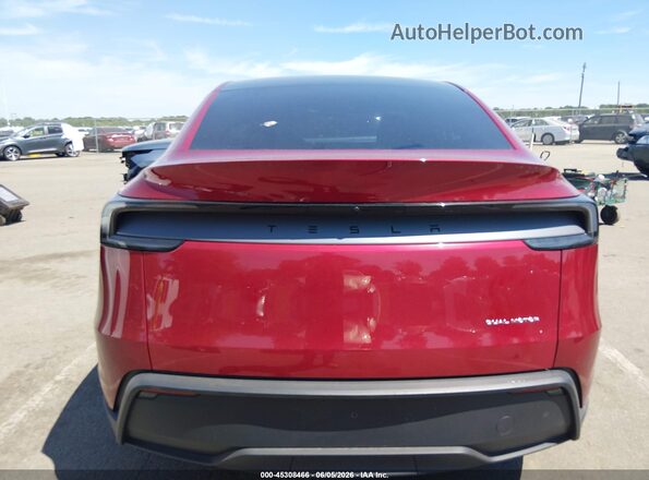 7SAYGDEE8TA405331 2026 TESLA MODEL Y Red Vista interior de 360 grados