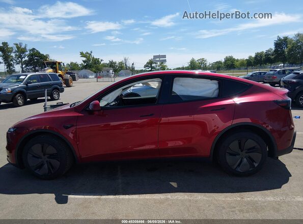 7SAYGDEE8TA405331 2026 TESLA MODEL Y Red Vista del cuadro de instrumentos