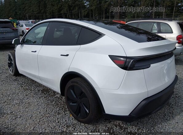 7SAYGDEE8TF426294 2026 TESLA MODEL Y White Հետևի ձախ