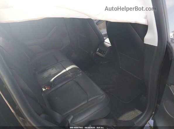 7SAYGDEE9NA006057 2022 TESLA MODEL Y Gray Widok naklejki z numerem VIN