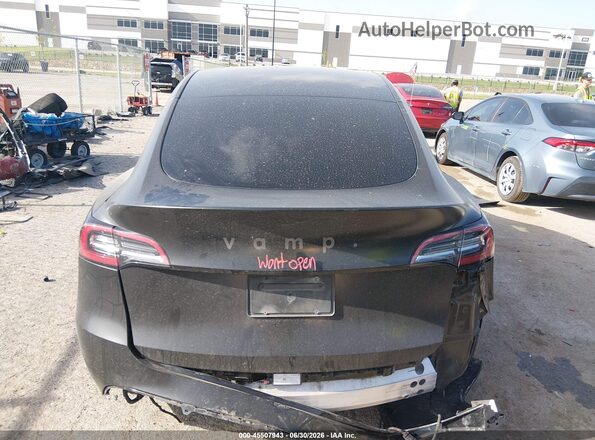7SAYGDEE9NA006057 2022 TESLA MODEL Y Gray Widok wnętrza 360 stopni