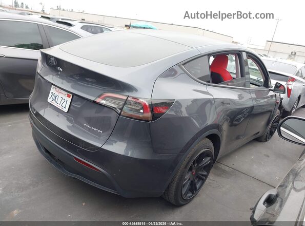 7SAYGDEE9NA020010 2022 TESLA MODEL Y Серый Задняя правая четверть