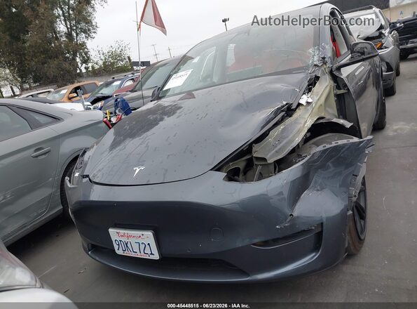 7SAYGDEE9NA020010 2022 TESLA MODEL Y Серый Вид щитка приборов