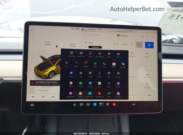 7SAYGDEE9NA020010 2022 TESLA MODEL Y Серый 