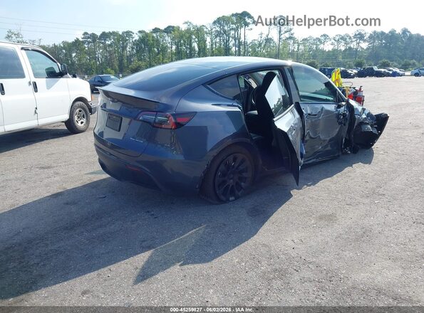 7SAYGDEE9PA032855 2023 TESLA MODEL Y Blue Tył prawy