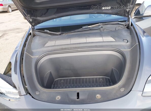 7SAYGDEE9PA032855 2023 TESLA MODEL Y Blue Widok z tyłu