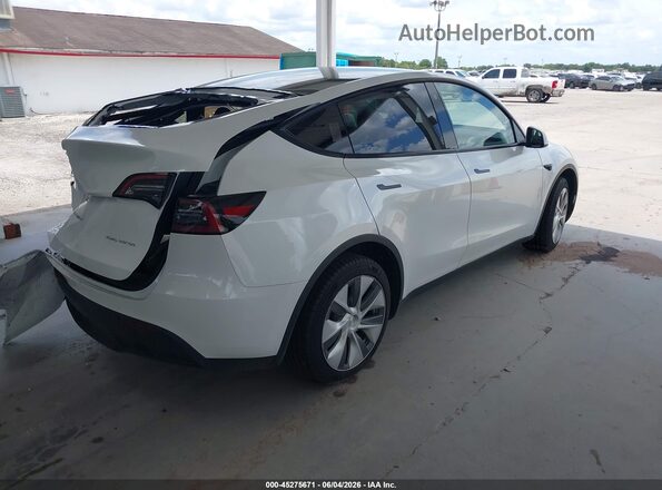 7SAYGDEE9PA035206 2023 TESLA MODEL Y White Հետևի աջ
