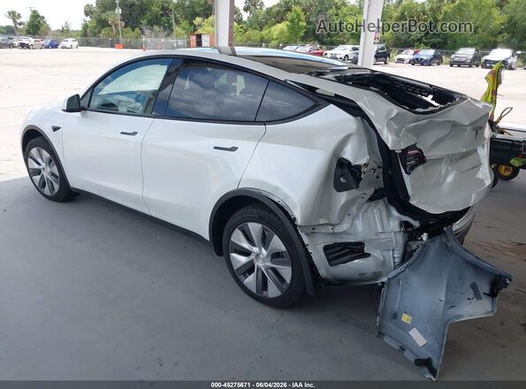 7SAYGDEE9PA035206 2023 TESLA MODEL Y White Հետևի ձախ