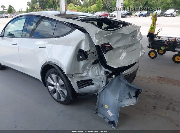 7SAYGDEE9PA035206 2023 TESLA MODEL Y White Դիմացի տեսք