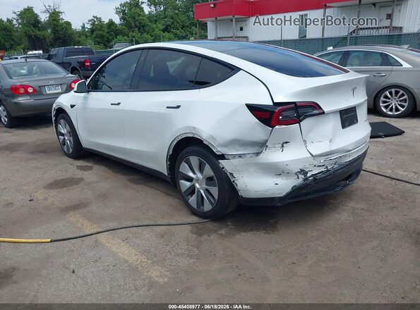 7SAYGDEE9PA037697 2023 TESLA MODEL Y White Trasero izquierdo