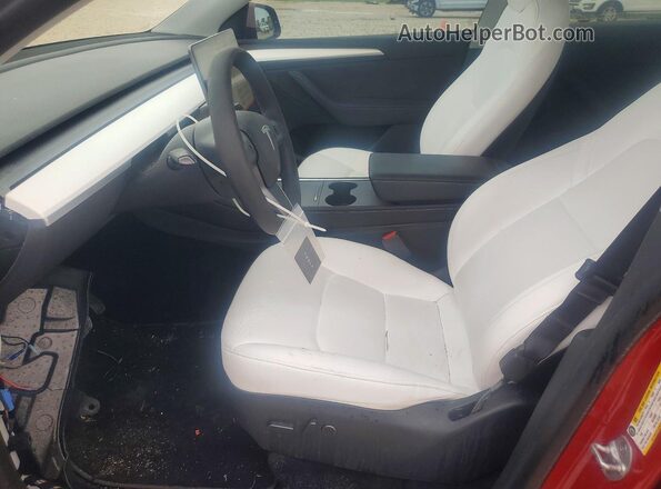 7SAYGDEE9PA099620 2023 TESLA MODEL Red Սալոնի դիմացի տեսք