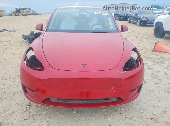 7SAYGDEE9PA099620 2023 TESLA MODEL Red Դիմացի տեսք